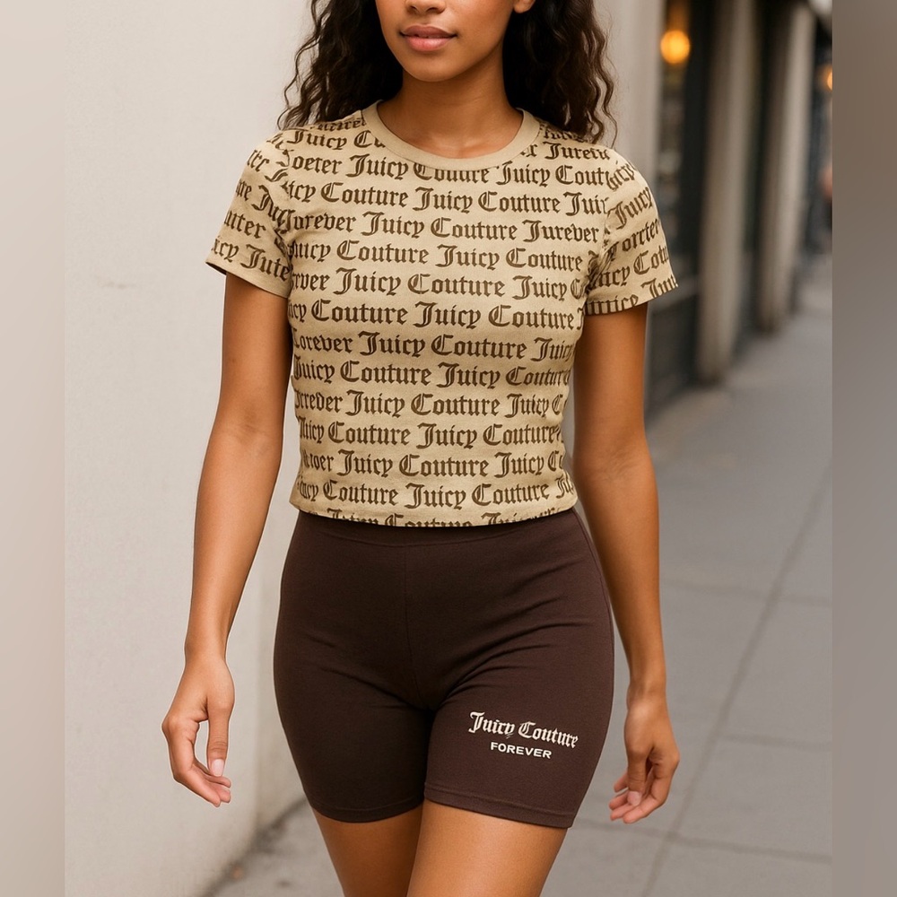 Juicy Couture x Forever 21 Two-Piece Set (Top S / Shorts XS)